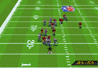 
NFL Quarterback Club | SEGA 32X | gameplay screenshot 1
