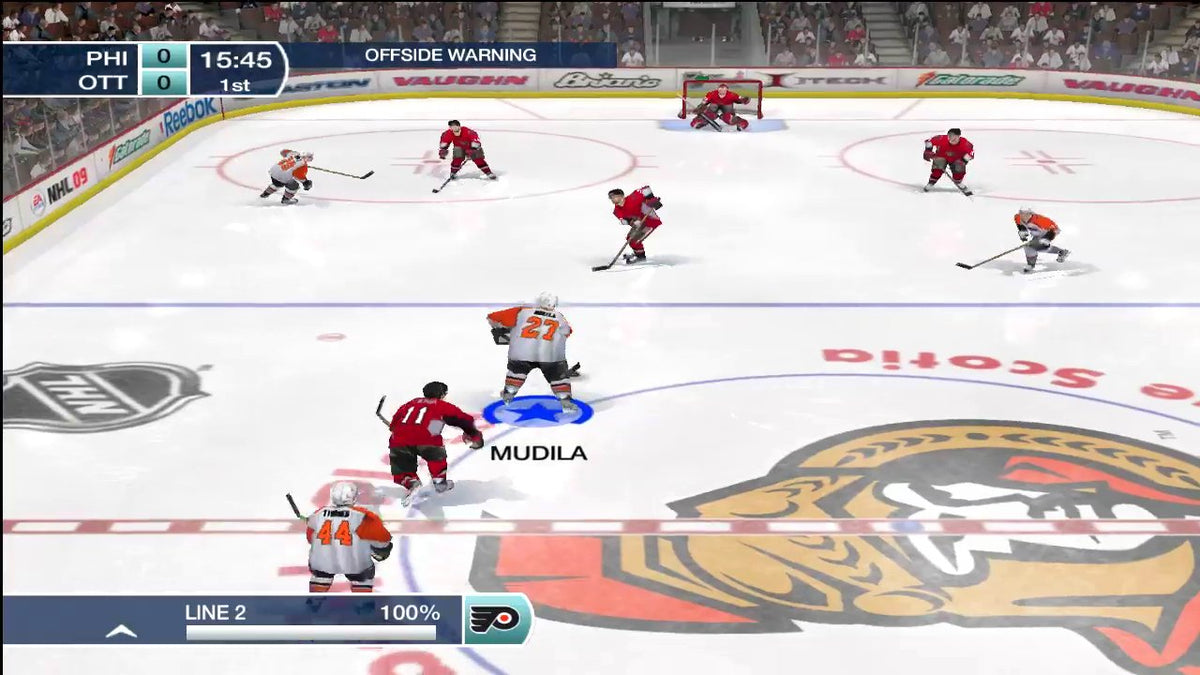 
NHL 09 | PlayStation 3 | gameplay screenshot 2