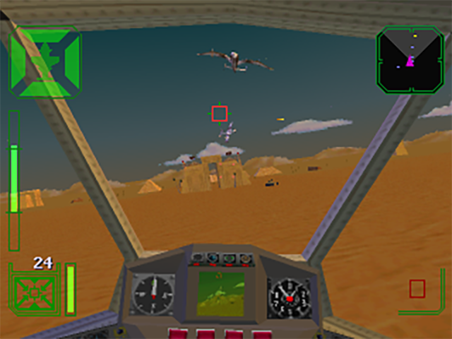 Warhawk | PlayStation | gameplay screenshot 1 | Region: North America | Source: LaunchBox