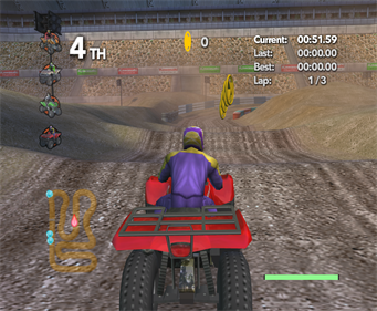 
Kawasaki Quad Bikes | Wii | gameplay screenshot 1