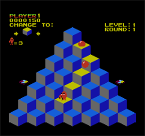 
Q-Bert | NES | gameplay screenshot 1