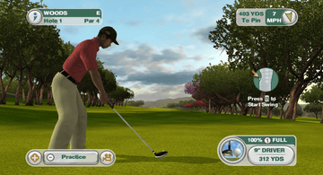 
Tiger Woods PGA Tour 09 - All-Play | Wii | gameplay screenshot 2