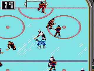 
NHL All-Star Hockey | Game Gear | gameplay screenshot 2