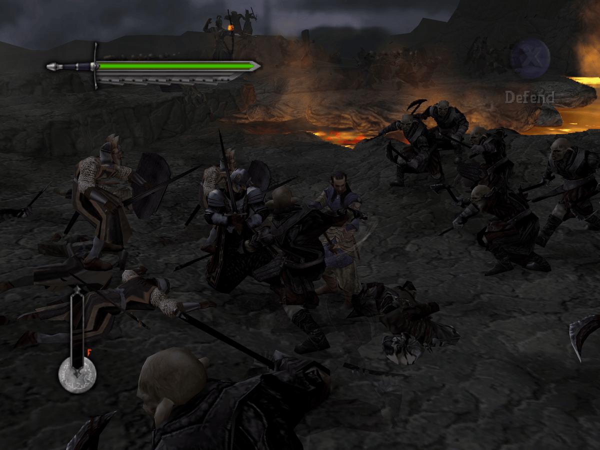 
The Lord of the Rings: The Two Towers | Xbox | gameplay screenshot 1