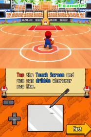 Mario Hoops 3 on 3 | Nintendo DS | gameplay screenshot 1