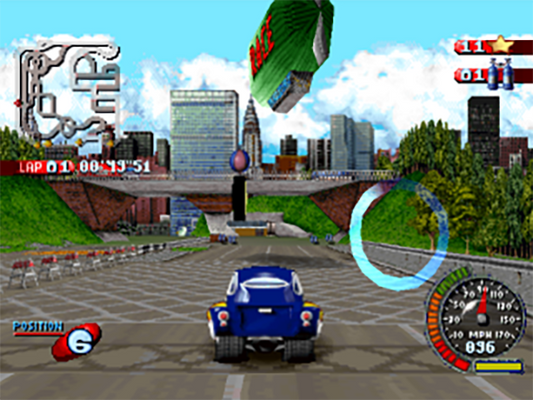 
Wreckin Crew: Drive Dangerously | PlayStation | gameplay screenshot 1 | Region: North America | Source: LaunchBox