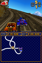 
Sonic & SEGA All-Stars Racing | Nintendo DS | gameplay screenshot 1