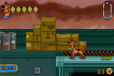 
Scooby-Doo! Unmasked | Game Boy Advance | gameplay screenshot 1