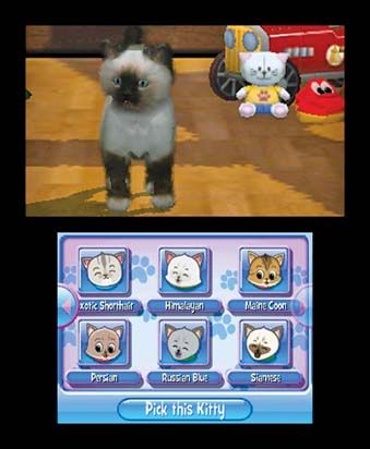 Purr Pals Purrfection | Nintendo 3DS | gameplay screenshot 2 | Region: North America | Source: LaunchBox