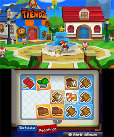 Paper Mario: Sticker Star | Nintendo 3DS | gameplay screenshot 1
