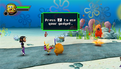 
SpongeBob SquarePants Featuring Nicktoons: Globs of Doom | Wii | gameplay screenshot 1