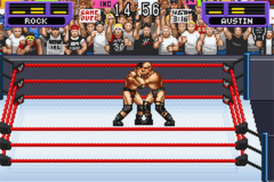 WWF Road to WrestleMania | Game Boy Advance | gameplay screenshot 2 | Region: North America | Source: LaunchBox
