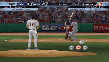 
Major League Baseball 2K8 | Wii | gameplay screenshot 2