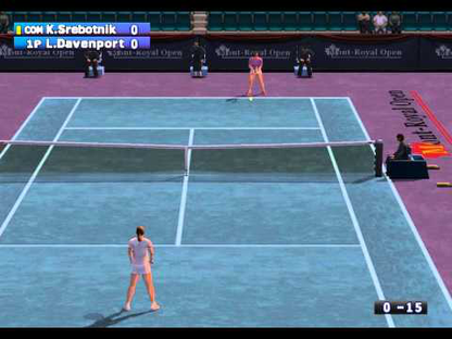 
WTA Tour Tennis | PlayStation 2 | gameplay screenshot 1 | Region: North America | Source: LaunchBox