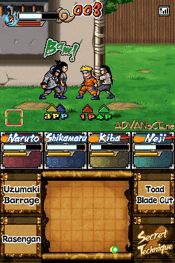 
Naruto: Ninja Council 3 | Nintendo DS | gameplay screenshot 3