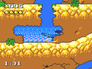 
Desert Speedtrap starring Road Runner and Wile E. Coyote | Game Gear | gameplay screenshot 2