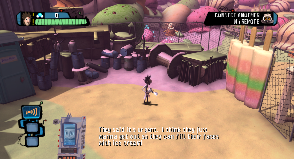 
Cloudy with a Chance of Meatballs | Wii | gameplay screenshot 3