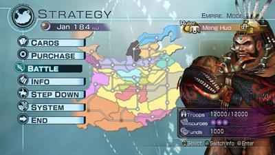 
Dynasty Warriors 6: Empires | PlayStation 3 | gameplay screenshot 3 | Region: North America | Source: LaunchBox
