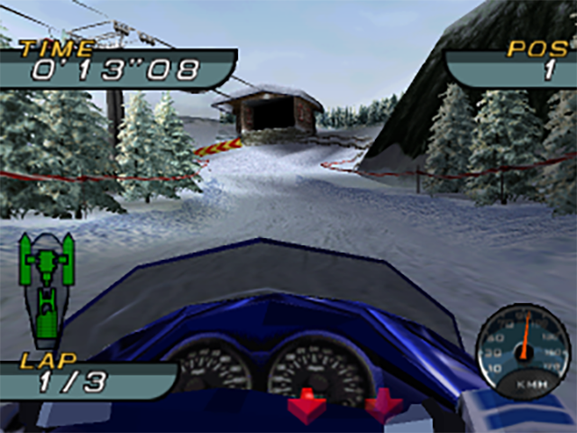 
Sno-Cross Championship Racing | PlayStation | gameplay screenshot 1