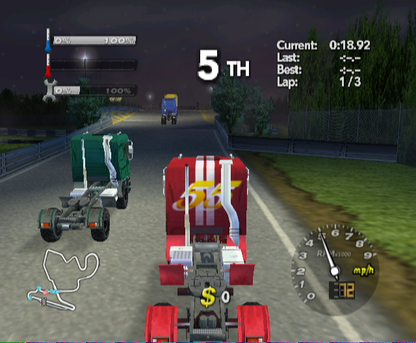 
Rig Racer 2 | Wii | gameplay screenshot 2