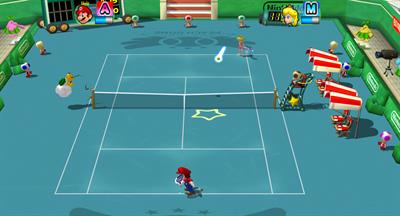 
Mario Power Tennis | Wii | gameplay screenshot 2