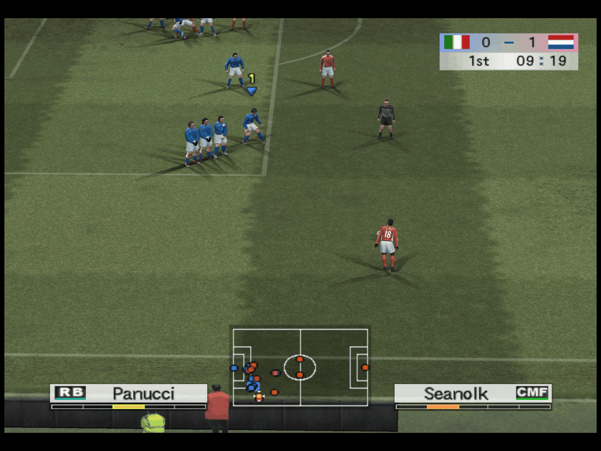 World Soccer: Winning Eleven 8 International | Xbox | gameplay screenshot 2