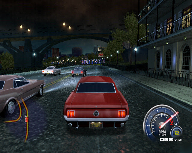 Ford Mustang: The Legend Lives | PlayStation 2 | gameplay screenshot 1 | Region: North America | Source: LaunchBox