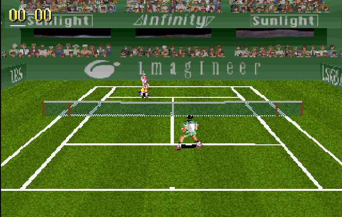 
Virtual Open Tennis | Saturn | gameplay screenshot 1