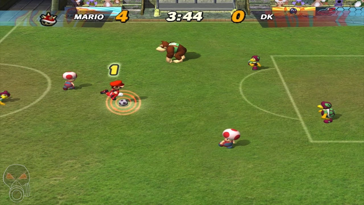 
Super Mario Strikers | GameCube | gameplay screenshot 4