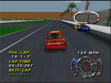
NASCAR 99 | Nintendo 64 | gameplay screenshot 1
