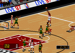 
NBA Live 97 | Genesis | gameplay screenshot 2