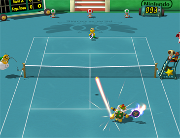 
Mario Power Tennis | GameCube | gameplay screenshot 1