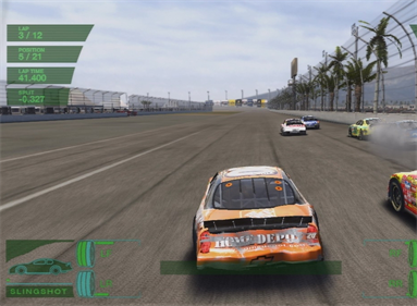 NASCAR 08 | PlayStation 2 | gameplay screenshot 1 | Region: North America | Source: LaunchBox