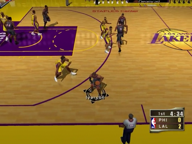 
NBA 2K2 | Dreamcast | gameplay screenshot 3