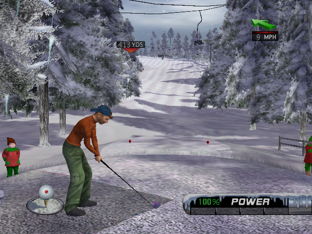 Outlaw Golf: 9 More Holes of X-Mas | Xbox | gameplay screenshot 1 | Region: North America | Source: LaunchBox