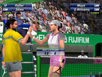 
SEGA Sports Tennis 2K2 | Dreamcast | gameplay screenshot 1