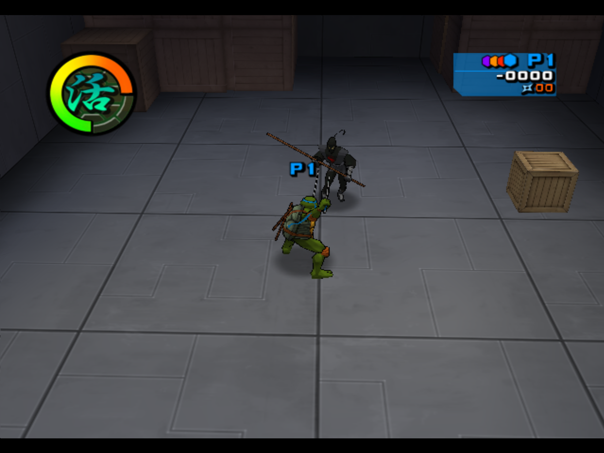
Teenage Mutant Ninja Turtles 2: Battle Nexus | Xbox | gameplay screenshot 1