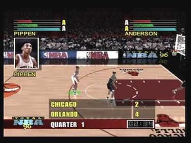 NBA ShootOut '98 | PlayStation | gameplay screenshot 2 | Region: North America | Source: LaunchBox