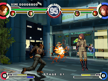
The King of Fighters XI | PlayStation 2 | gameplay screenshot 1