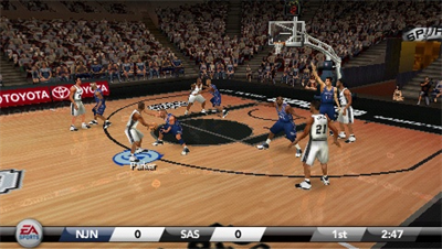 
NBA Live 07 | PSP | gameplay screenshot 1 | Region: North America | Source: LaunchBox