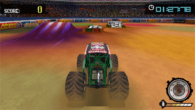 
Monster Jam: Path of Destruction | PSP | gameplay screenshot 1