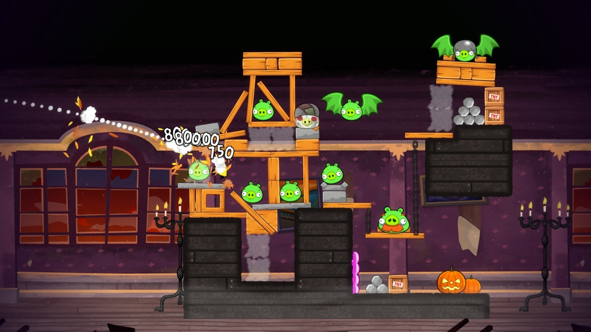 
Angry Birds Trilogy | Wii | gameplay screenshot 1