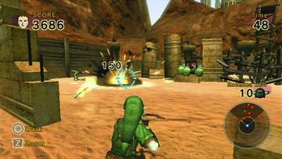 
Link's Crossbow Training | Wii | gameplay screenshot 4