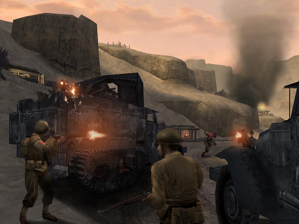 Call of Duty 2: Big Red One | GameCube | gameplay screenshot 1