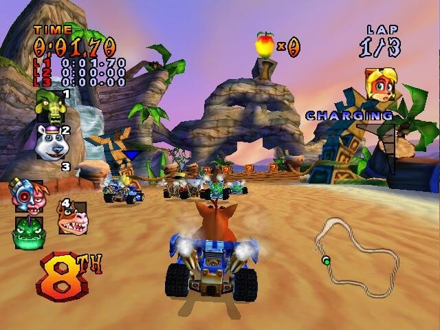 
Crash Nitro Kart | GameCube | gameplay screenshot 2