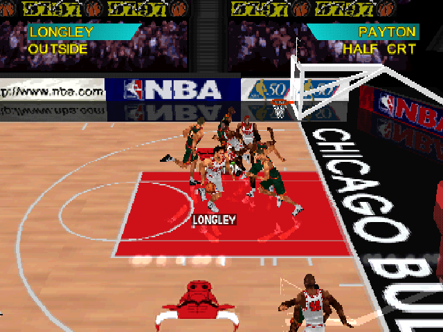 NBA ShootOut '97 | PlayStation | gameplay screenshot 1 | Region: North America | Source: LaunchBox