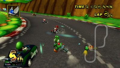 Mario Kart Wii | Wii | gameplay screenshot 1 | Region: North America | Source: LaunchBox