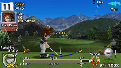 
Hot Shots Golf: Open Tee 2 | PSP | gameplay screenshot 1
