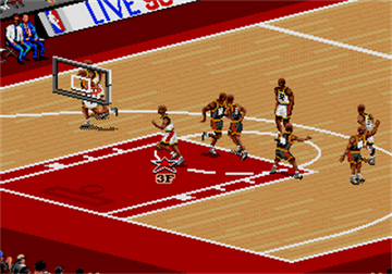 
NBA Live 96 | Genesis | gameplay screenshot 1