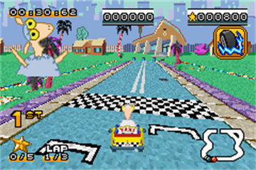 
Cartoon Network Speedway | Game Boy Advance | gameplay screenshot 1